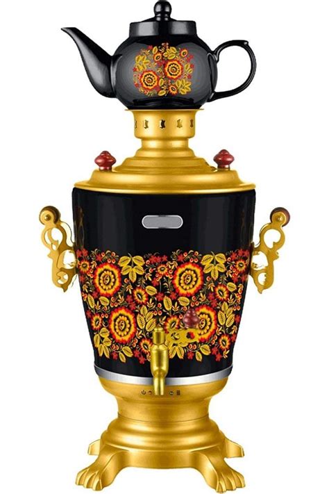 Russian Modern Electric Samovar Teapot Set