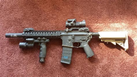 Just Finished My First Mk18 Build Thoughts Airsoft