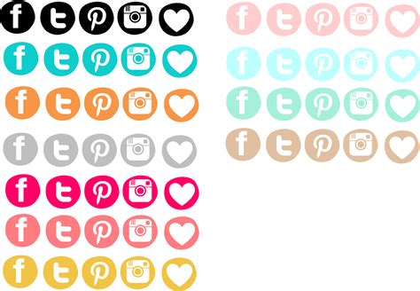 Iconos Redes Sociales Descarga Los Packs Territorio Marketing