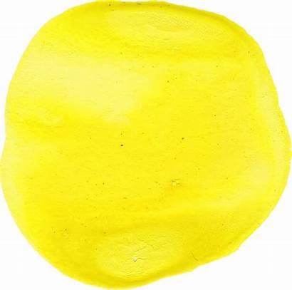 Yellow Watercolor Circle Transparent Vol Onlygfx Px