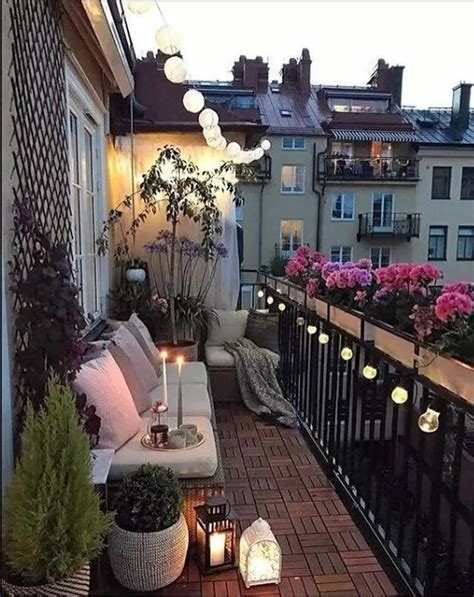 30 Small Apartment Balcony Decoration To Make It More Functional