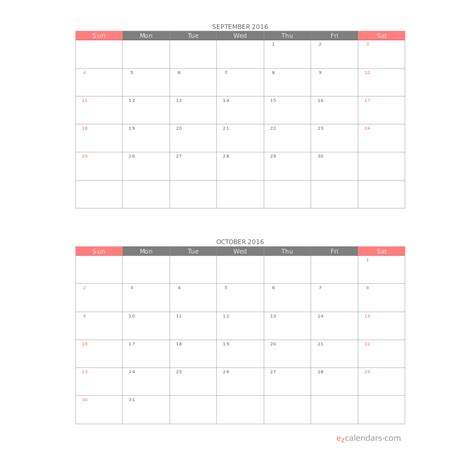 Printable Calendar 2022 2 Months Per Page July Calendar 2022