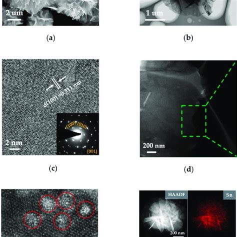 Structures Of Sns 2 Pt 3 A The Sem Image Of Sns 2 Nanostructure