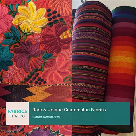 Traditionally Guatemalan Fabrics Go Through A Precise And Intricate