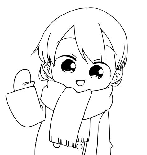 Update More Than 68 Anime Scarf Drawing Best Incdgdbentre