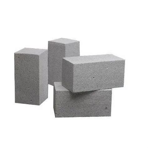Square Grey Cement Brick, Rs 150 /piece Kanaparthi Constructions | ID