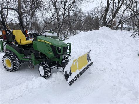 1025 Snow Plow Green Tractor Talk