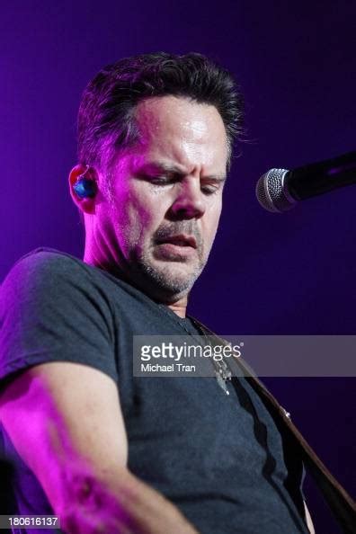 Gary Allan Performs Onstage During The Free And Easy Tour Held At