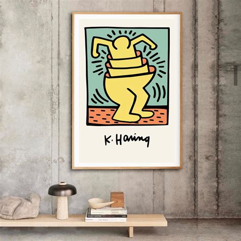Keith Haring Poster Keith Haring Art Exhibition Poster Photo Posters