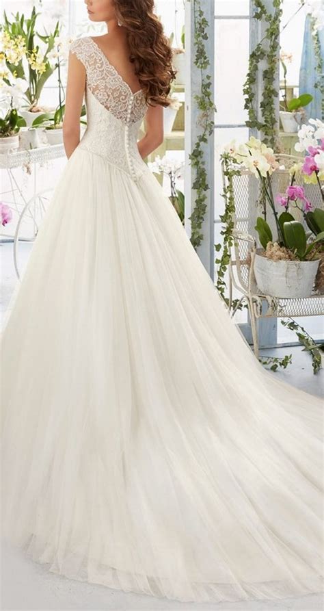 Buy prom dresses, long wedding dresses, cap sleeves wedding dresses from crafters and handmade artists around the world. Simple Long A-Line Cap Sleeve Train Lace Wedding Dress ...