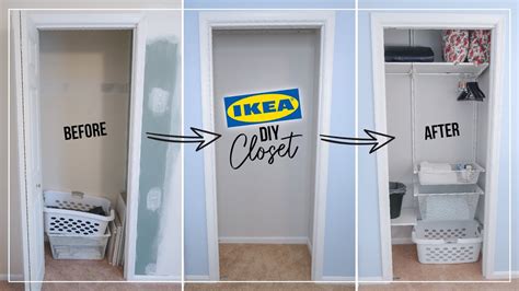 Small master bedroom closet design ideas halojump info. Small Bedroom Closet DIY Makeover | Ikea Algot Closet ...