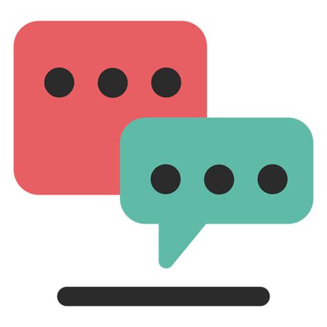 Chat Communication Icon Transparent Png And Svg Vector File