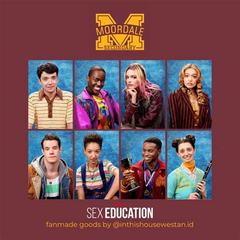 Jual Netflix Sex Education Season 1 Moordale Yearbook Photocard