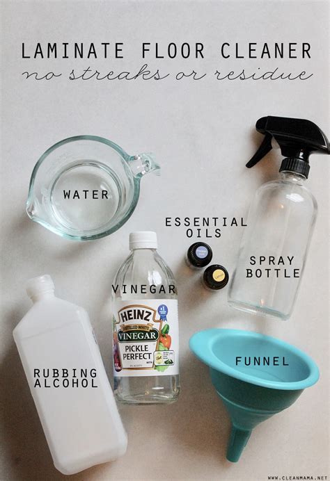 Laminate wood floors are a synthetic flooring product that is designed to mimic wood beneath a clear protective layer. DIY Laminate Floor Cleaner - Clean Mama