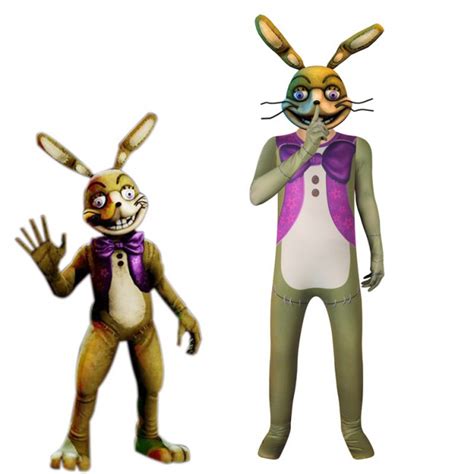 Glitchtrap Five Nights At Freddy S Lycra Cosplay Costume Costume Party World