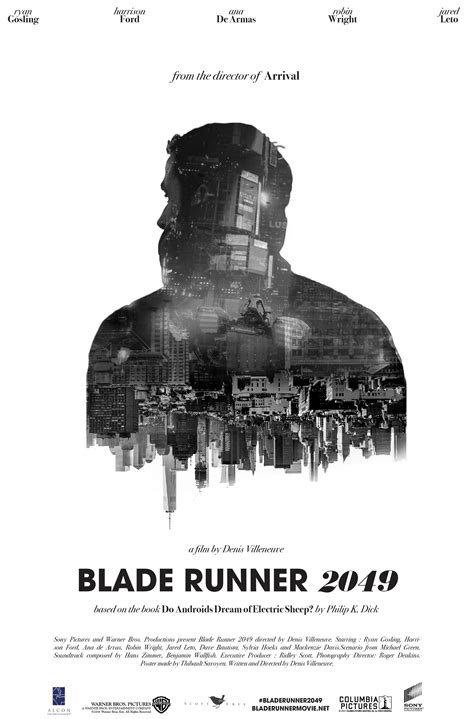 My New Fan Art Poster For Blade Runner 2049 Directed By Denis