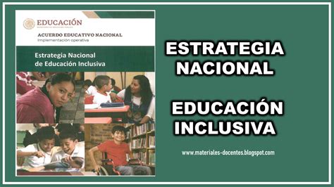 Strategias Inclusivas Para Educación Para Todos En México