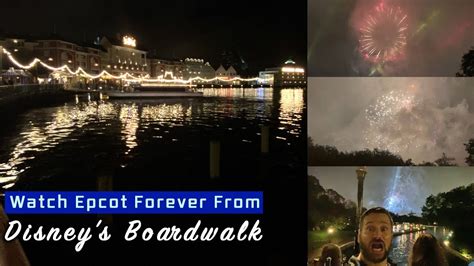 Fireworks From Disneys Boardwalk Youtube
