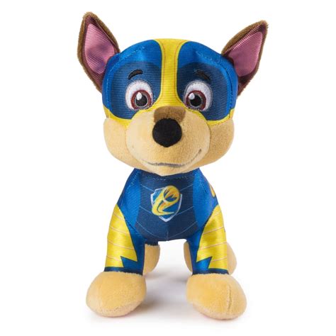 Paw Patrol Mighty Pups Chase Plush Exclusive Paw Patrol Toys At