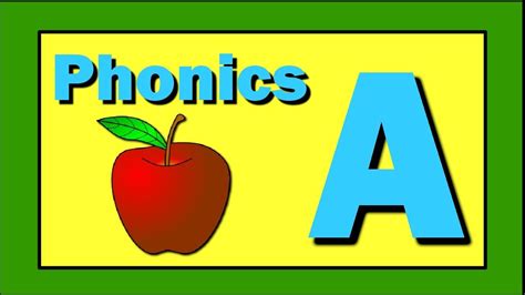 This video is part 1 of the alphabet abc phonics series, covering letters a, b, c, d, e, f, and g. Phonics - Words using Letter A - YouTube