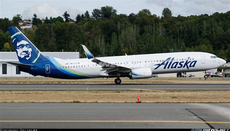 Boeing 737 900er Alaska Airlines Aviation Photo 5193391