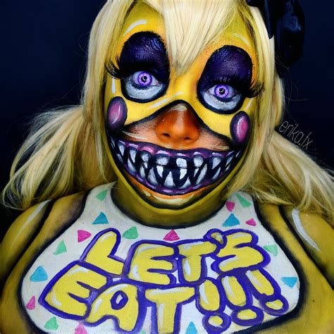 A Mess Of Makeup Some FNAF Makeups I Have Done So Far Instagram