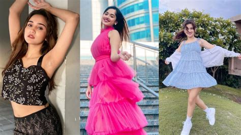 Dangerous Beauties Ashi Singh Jannat Zubair And Avneet Kaur Burn The Oomph Game With Their