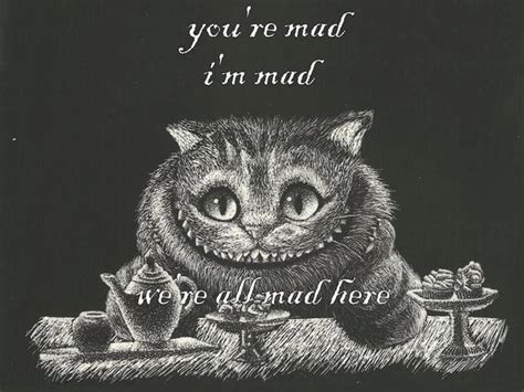 Cheshire Cat Lewis Carroll Quotes And Alice In Wonderland On Pinterest