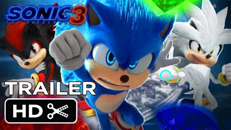 Sonic The Hedgehog 3 2024 Teaser Trailer Concept Paramount