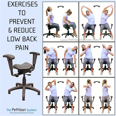 Amazing Stretches For Back Pain Relief The Wobble Chair Helps Move The