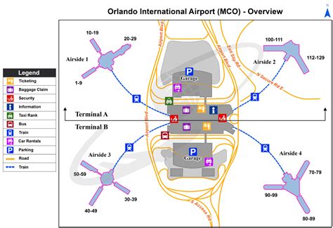 Delta Mco Terminal Map