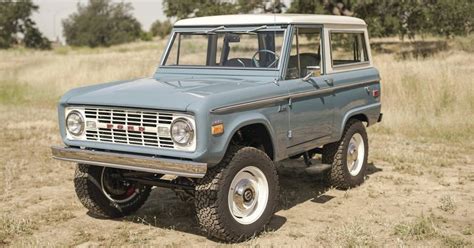 Icon 4x4 Creates The Old School Br A Ford Bronco Made
