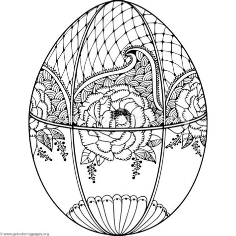 Print and color winter pdf coloring books from primarygames. Flower Pattern Easter Egg Coloring Pages ...