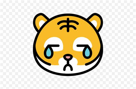 Cry Emoji Hurt Sad Tiger Icon Tiger Emoji Free Emoji Png Images