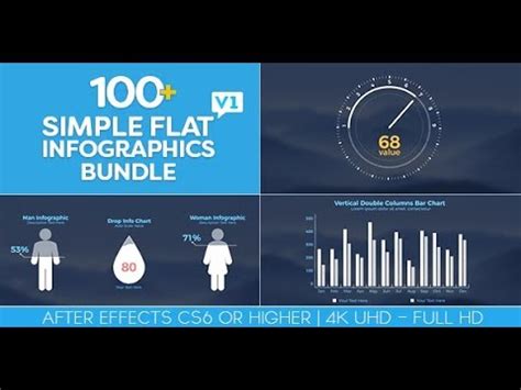 Download free after effects templates to use in personal and commercial projects. After Effects Template: Simple Flat Infographics Bundle ...