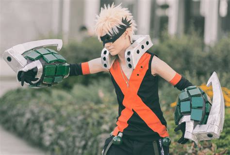 Bakugou Cosplay Outfit Guide Mhas Explosive Hero Core Cosplay