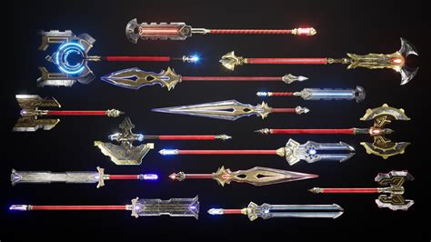 Fantasy Weapons Highly Detailed In Props Ue Marketplace