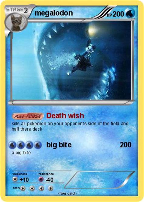 Solve your money problem and help get what you want across. Pokémon megalodon 208 208 - Death wish - My Pokemon Card