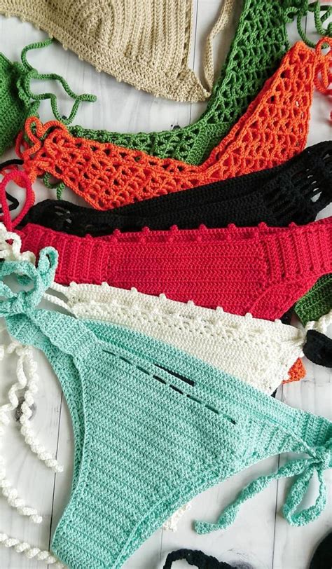 43 Modern Crochet Bikini And Swimwear Pattern Ideas For Summer 2019