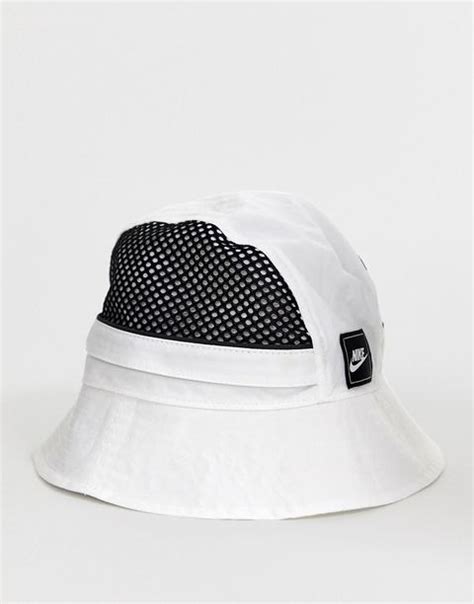 Nike Bucket Hat In White From Asos On 21 Buttons