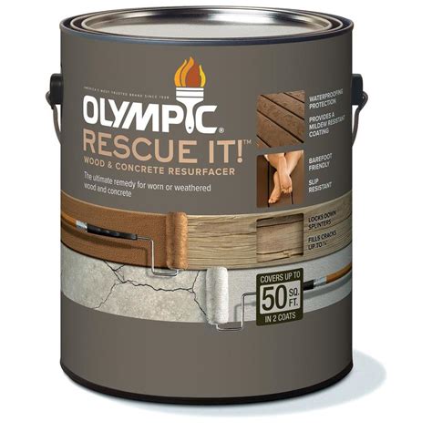Olympic Rescue It Tintable Base 2 Restoration Textured Solid Exterior