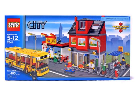 City Corner Lego Set 7641 1 Nisb Building Sets City