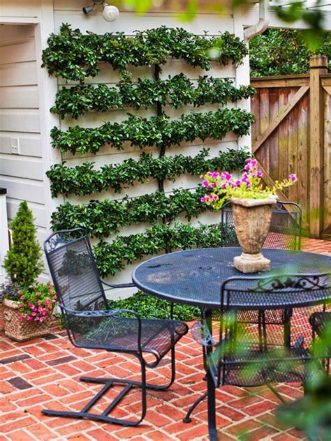 Small Backyard With Herb Garden Homemydesign
