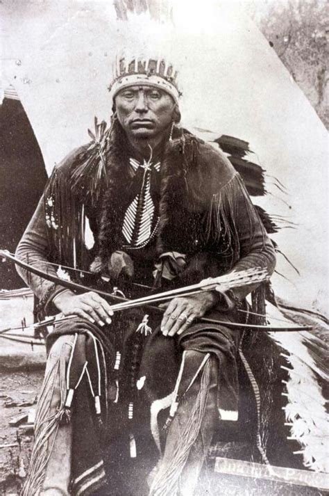 Chief Quanah Parker Comanche 1891 Photo By H P Robinson Source Yale Collection Of