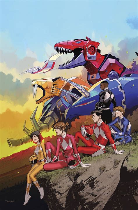 Mighty Morphin Power Rangers By Dan Mora Twa Power Rangers Comic