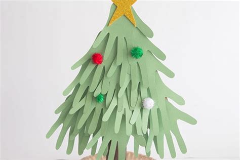 Handprint Christmas Tree The Best Ideas For Kids