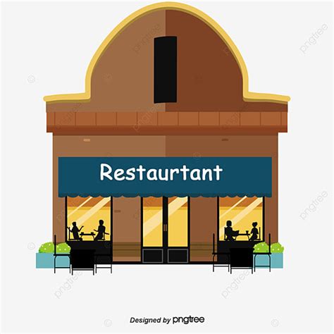 Cartoon Restaurant, Commercial, Shop Renderings, Store ...