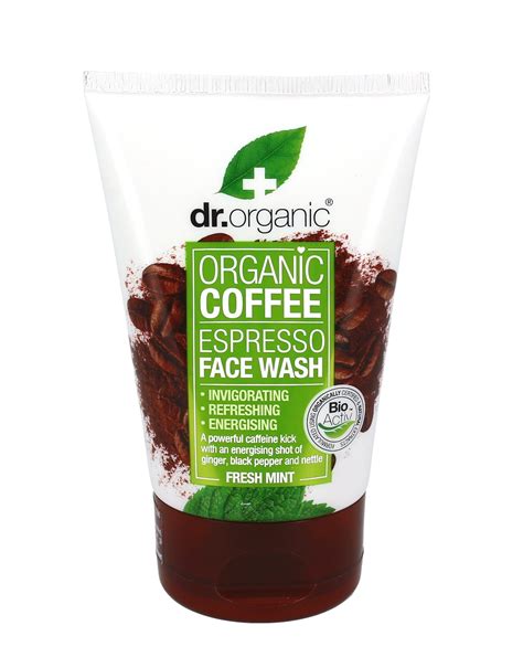 Organic Coffee Espresso Face Wash By Dr Organic 125ml