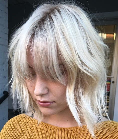 20 Collection Of Wispy Bob Hairstyles With Long Bangs