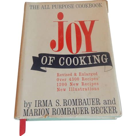Joy Of Cooking by Irma Rombauer and Marion Becker | Joy of cooking